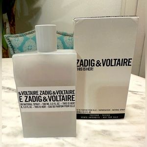 ❗️SOLD❗️Woman’s Fragrance, THIS IS HER, 3.3 oz